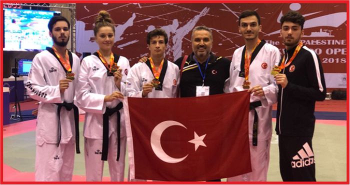 TEKVANDODA 4 ALTIN MADALYA