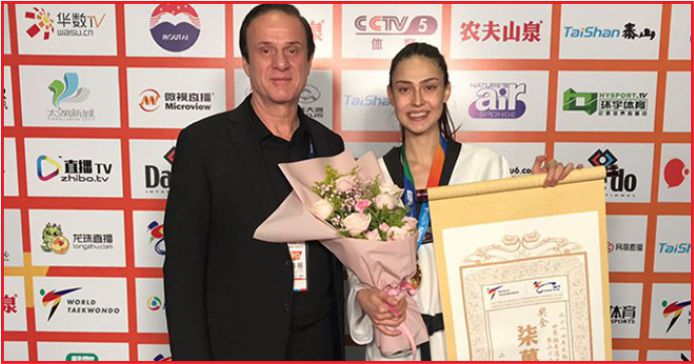 TEKVANDO’DA İREM YAMAN ALTIN MADALYA KAZANDI