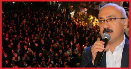 “TERÖRİSTLERİN TEPELERİNE İNİYORUZ”