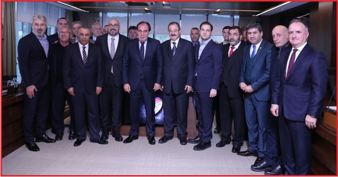 TFF 1. LİG KULÜPLER BİRLİĞİ&#039;NDEN DEMİRÖREN&#039;E ZİYARET