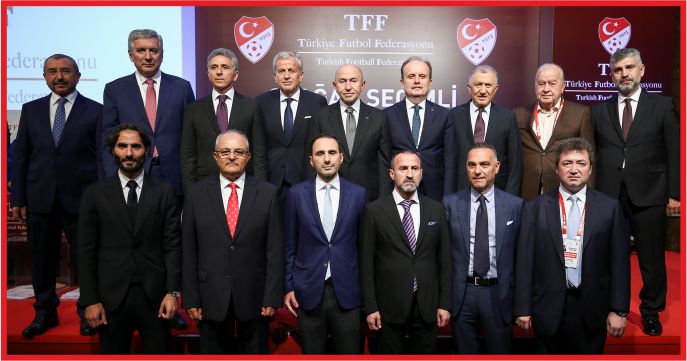 TFF YÖNETİM KURULU GÖREV DAĞILIMINI YAPTI