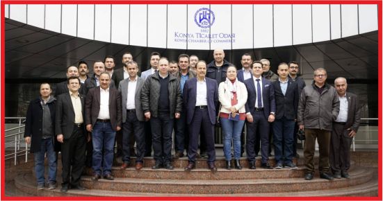TİCARET BORSASI  İSTİŞARE TOPLANTISINA KATILDI