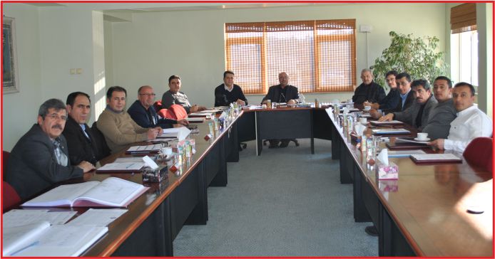 TİCARET BORSASINDA MECLİS TOPLANTISI