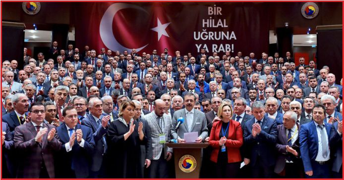 TOBB VE 365 ODA VE BORSADAN ZEYTİN DALI HAREKATI’NA DESTEK