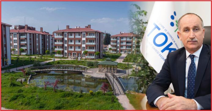 TOKİ'NİN SOSYAL KONUT PROJESİNE 636 BİN BAŞVURU