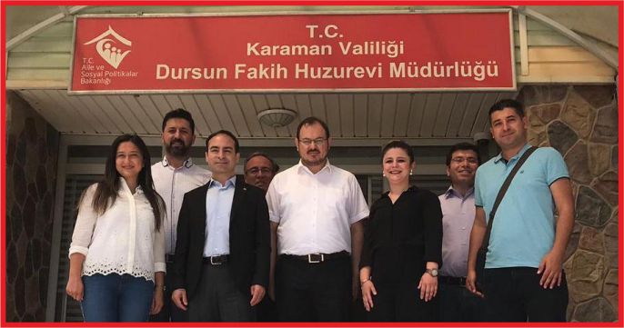 TRSM DEN HUZUREVİ SAKİNLERİNE BAYRAM ZİYARETİ