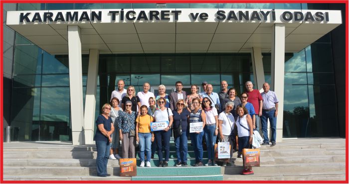 TÜRKİYE GEZGİNLER KULÜBÜNDEN KTSO  ZİYARETİ