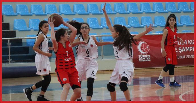 U14 KIZLAR BASKETBOL BÖLGE ŞAMPİYONASI SONA ERDİ