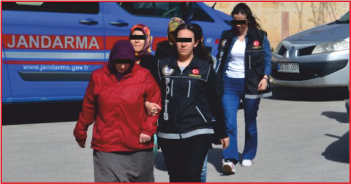 ÜÇ ABLA TUTUKLANDI