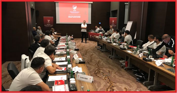 UEFA PRO LİSANS KURSUNUN İKİNCİ ETABI BAŞLADI