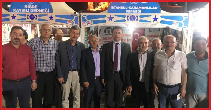 ÜNVER İSTANBUL’DA HEMŞEHRİLERİ İLE BULUŞTU