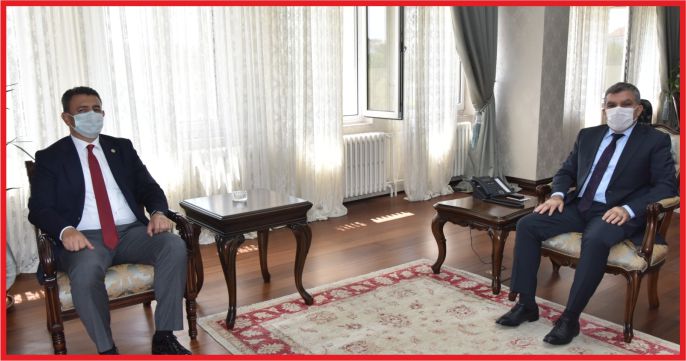 ÜNVER’DEN VALİ IŞIK VE  ÇALIŞKAN’A ZİYARET