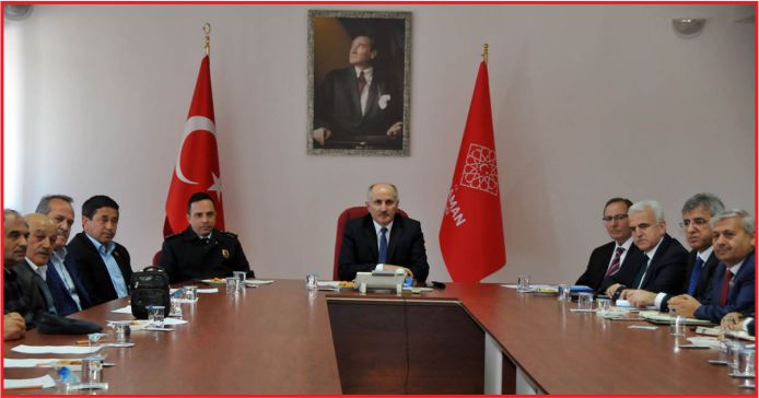 VALİ FAHRİ MERAL MUHTARLARLA BİR ARAYA GELDİ