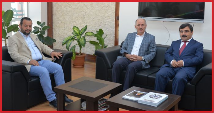 VALİ FAHRİ MERAL’DEN KMÜ’YE ZİYARET