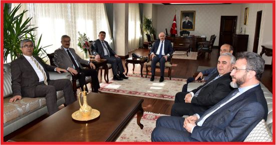 VALİ FAHRİ MERAL’E NEZAKET ZİYARETİ