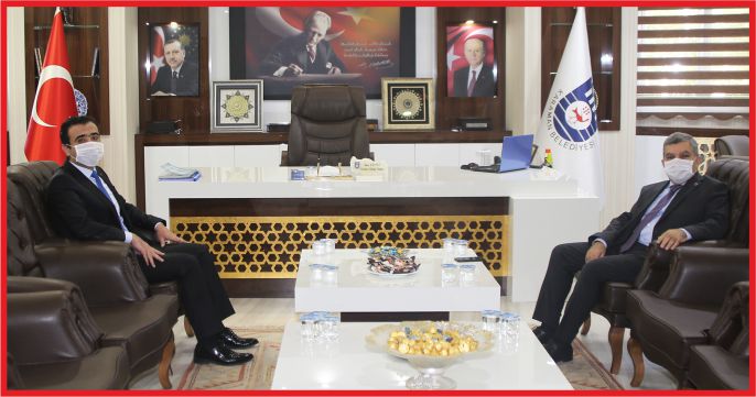 VALİ IŞIK BAŞKAN KALAYCI’YI ZİYARET ETTİ