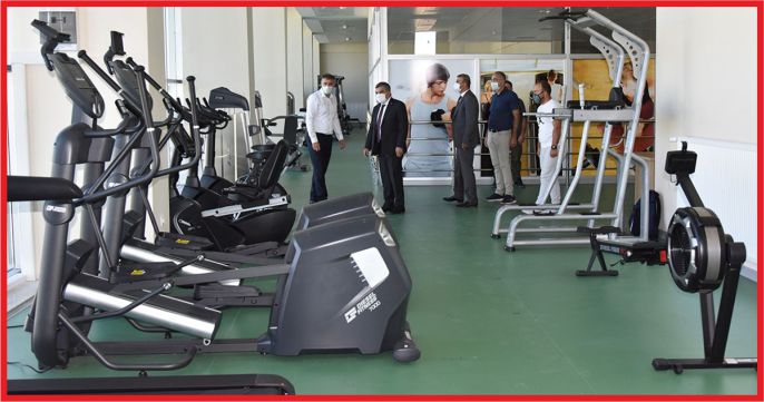 VALİ IŞIK, ÇOK AMAÇLI SPOR SALONUNU İNCELEDİ