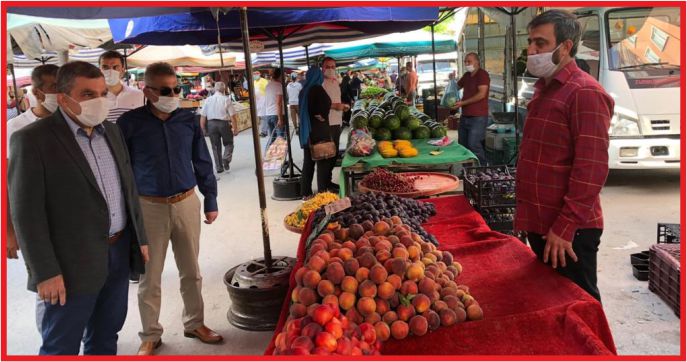 VALİ IŞIK PAZARDA ‘IŞIK’ VERDİ !