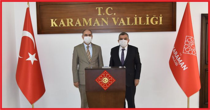 VALİ IŞIK’A KONYA VALİSİ ÖZKAN’DAN HAYIRLI OLSUN ZİYARETİ