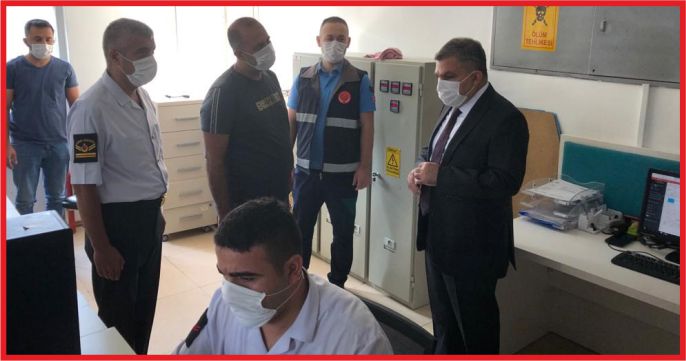 VALİ IŞIK’DAN 112’YE ZİYARET