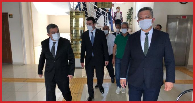 VALİ IŞIK’TAN ERMENEK BELEDİYESİNE ZİYARET