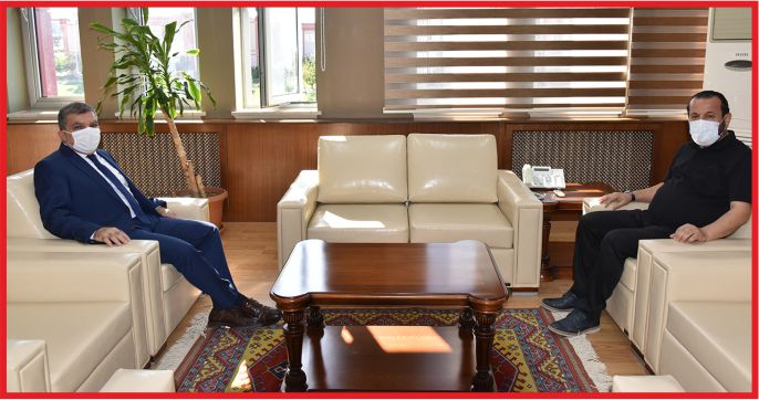 VALİ IŞIK’TAN REKTÖR AKGÜL’E ZİYARET