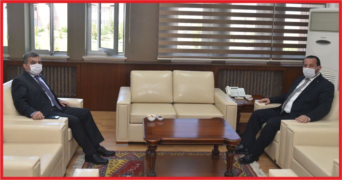 VALİ IŞIK’TAN REKTÖR AKGÜL’E İADE-İ ZİYARET