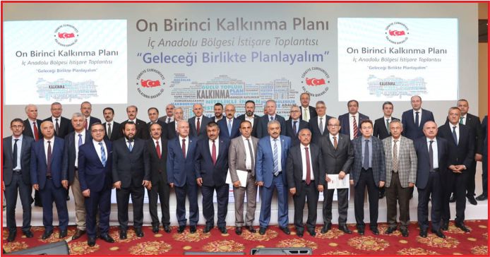 VALİ MERAL 11. KALKINMA PLANI İÇ ANADOLU BÖLGESİ İSTİŞARE TOPLANTISINA KATILDI