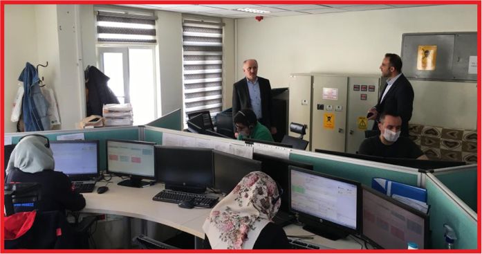 VALİ MERAL, 112 ACİL ÇAĞRI MERKEZİNİN ÇALIŞMALARINI İNCELEDİ