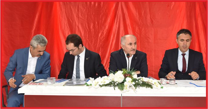 VALİ MERAL AYRANCI İLÇESİNDE MUHTARLARI DİNLEDİ