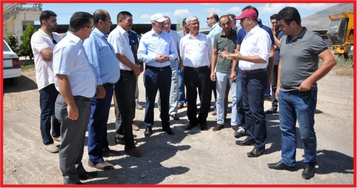 VALİ MERAL DESTEK ALAN KÖYLERİ ZİYARET ETTİ