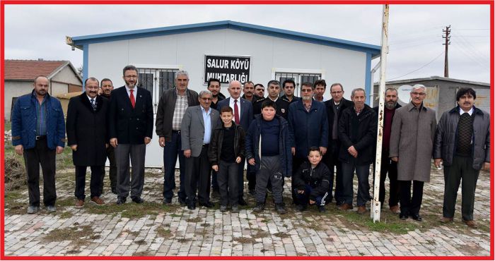 VALİ MERAL EKİNÖZÜ VE SALUR KÖYLERİNİ ZİYARET ETTİ