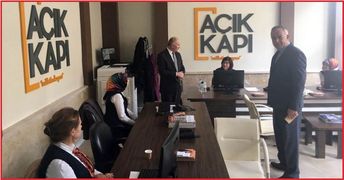 VALİ MERAL  HİZMET BİRİMLERİNDE İNCELEMELERDE BULUNDU