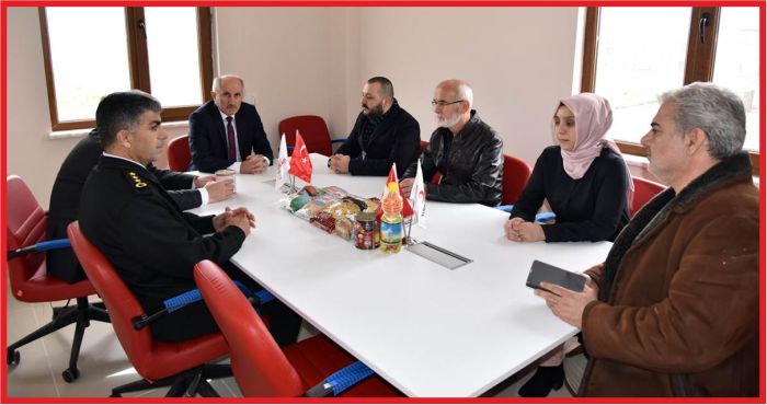 VALİ MERAL KIZILAY DERNEĞİ KARAMAN ŞUBESİNİ ZİYARET ETTİ