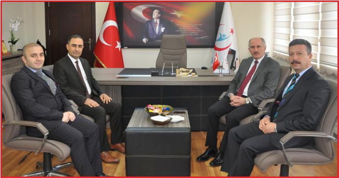 VALİ MERAL SAĞLIK MÜDÜRLÜĞÜNÜ ZİYARET ETTİ