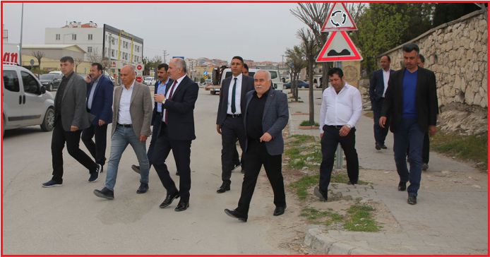 VALİ MERAL VE BAŞKAN ÇALIŞKAN SANAYİ ESNAFINI GEZDİ