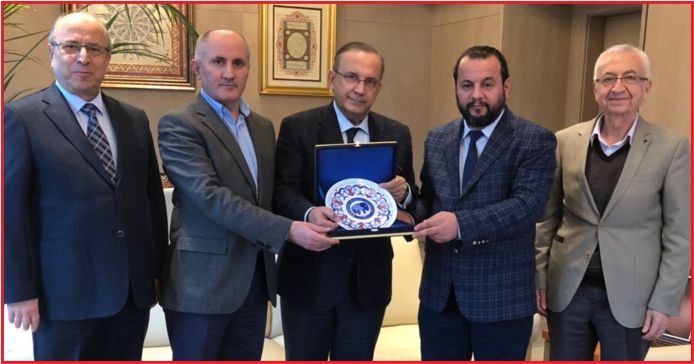 VALİ MERAL VE REKTÖR AKGÜL'DEN SELÇUK ECZA'YA ZİYARET