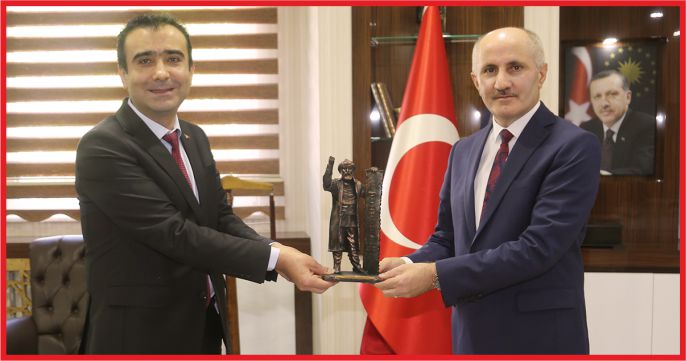 VALİ MERAL’DEN BELEDİYEYE VEDA ZİYARETİ