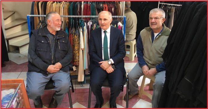 VALİ MERAL’DEN ESNAF ZİYARETİ