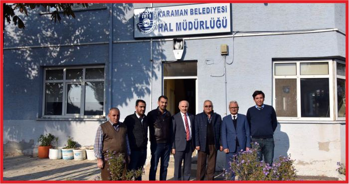 VALİ MERAL’DEN HAL ESNAFINA ZİYARET