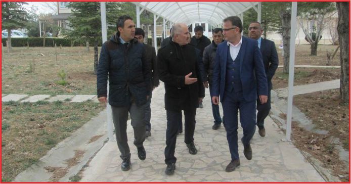 VALİ MERAL’DEN İL ÖZEL İDARESİNE ZİYARET