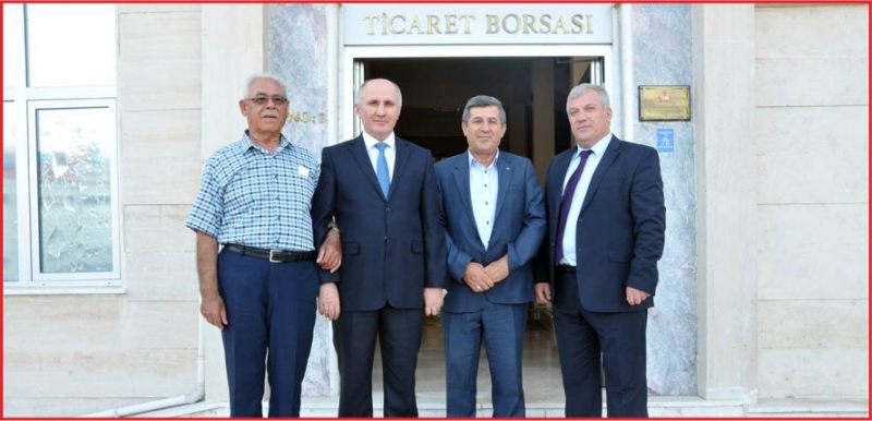 VALİ MERAL’DEN TİCARET BORSASINA ZİYARET