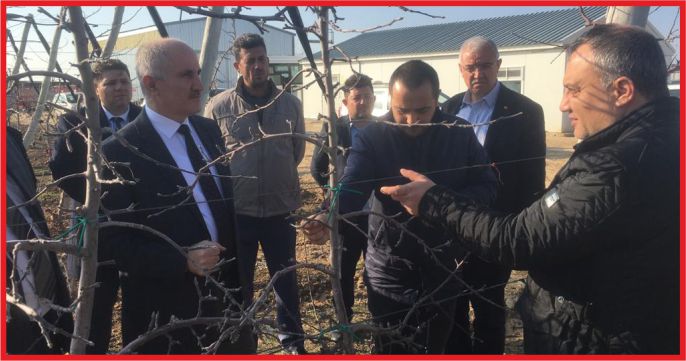 VALİ MERAL’DEN UMDE TARIMA ZİYARET