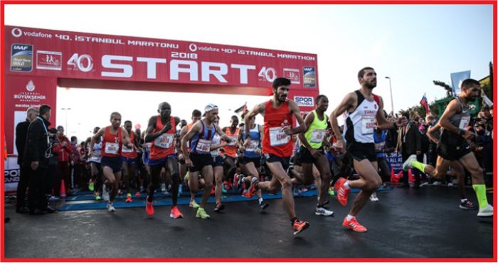 VODAFONE 40. İSTANBUL MARATONU'NDA PARKUR REKORU