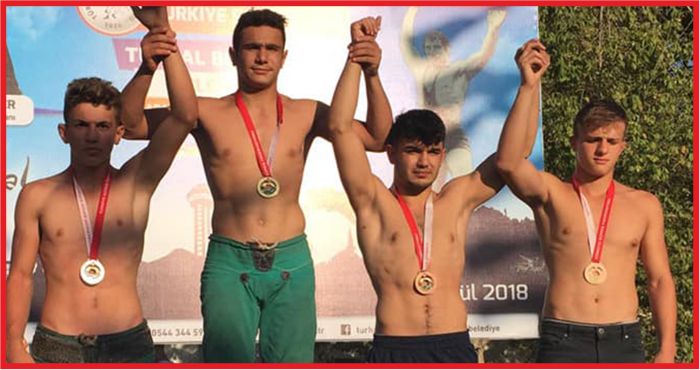 YASİN SEVER, 45 KİLODA ALTIN MADALYANIN SAHİBİ OLDU