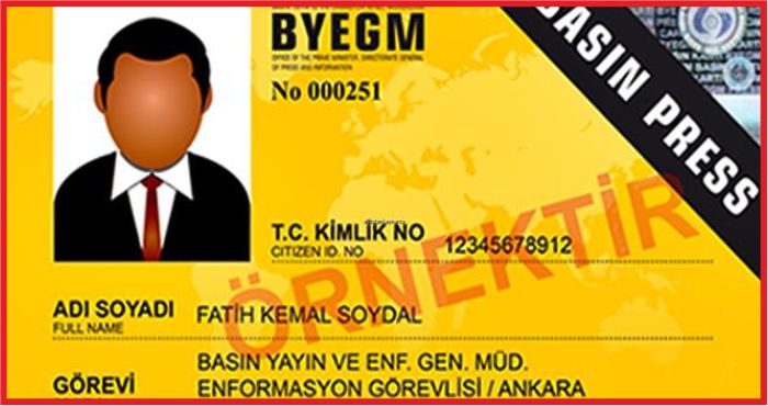 YENİ BASIN KARTI YÖNETMELİĞİ YAYIMLANDI