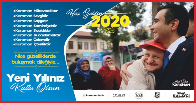 “YENİ BİR YIL YENİ UMUTLARDIR”