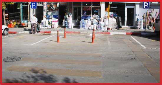 YENİ ENGELLİ ARAÇ PARK YERLERİ YAPILIYOR