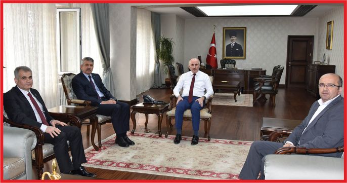 YEŞİLAY KARAMAN ŞUBESİNDEN NEZAKET ZİYARETİ