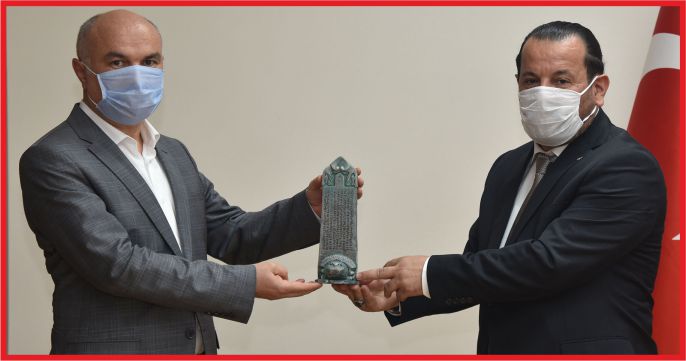 YÖK’DEN  REKTÖR AKGÜL’Ü ZİYARET